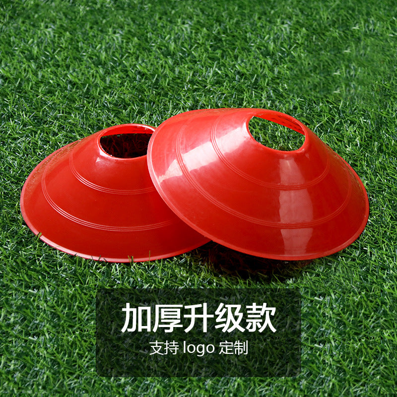 マーカーコーン トレーニングコーン カラーコーン ディスクコーン 5色10枚 フットサル用品 ドリブルマーカー 野球 テニス サッカー 練習コーン 収納袋・専用スタンド付き