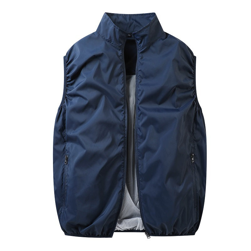 空調作業服 ファン付きファン付き作業服 ベスト 冷却服 大風量 空調ウェア USB給電  UVカット 薄型 軽量 通気性 屋外作業 通勤 男女兼用 洗濯可 熱中症対策
