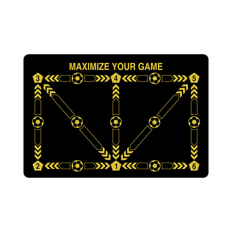 サッカーマット サッカー練習用マット 90x60cm トレーニングマット ドリブル練習ラグ サッカーボール フットワーク訓練・ サッカートレーニングマットフットボールドアマット リビングルームカーペット コーナーサッカーフィールドグラウンド用 子供用プレイルーム