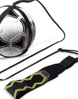 サッカー/バレーボール 練習用 スターキックトレーニング ベルト、 サッカー キック トレーナー ベルト 子供用調節可能なベルト 大人 - サイズ 3、4、5 ボールに適合