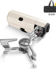 アウトドア折りたたみ式ストーブ ポータブルカセットコンロ 2600W強力ガスストーブ ミニカセットコンロ ミニコンパクトアウトドアキャンプ用品 キャンプストーブ 調理器具 防風ストーブヘッド 自由に調整可能な火力 小型軽量 省スペースカセット電磁調理器 屋内・屋外兼用